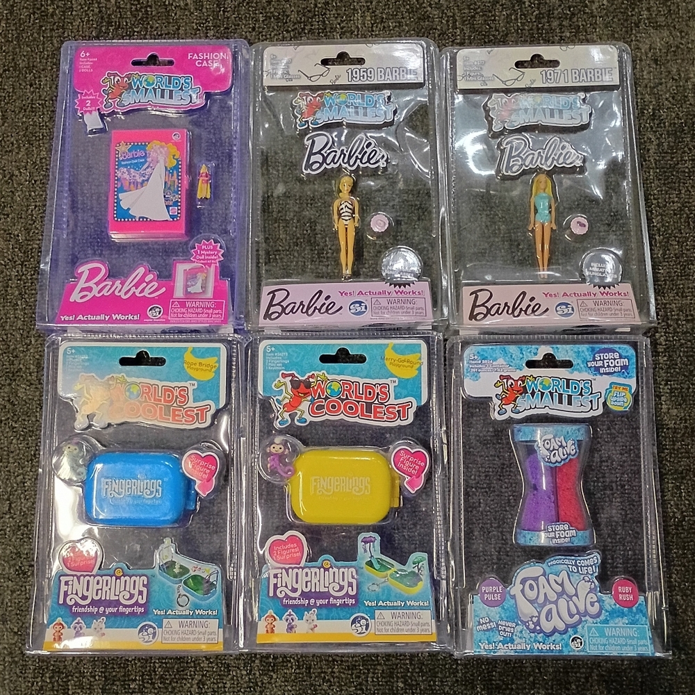 6 Of The World's Smallest Toys